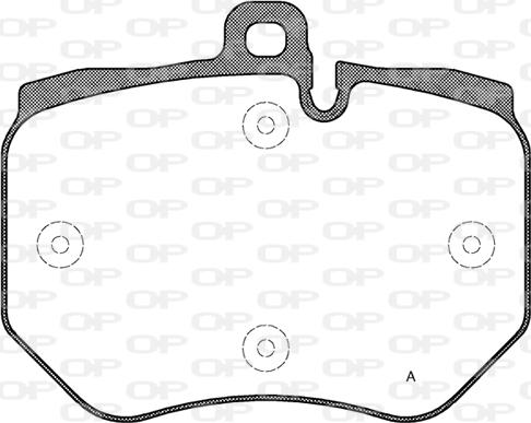 Open Parts BPA1400.00 - Komplet Pločica, disk-kočnica www.molydon.hr