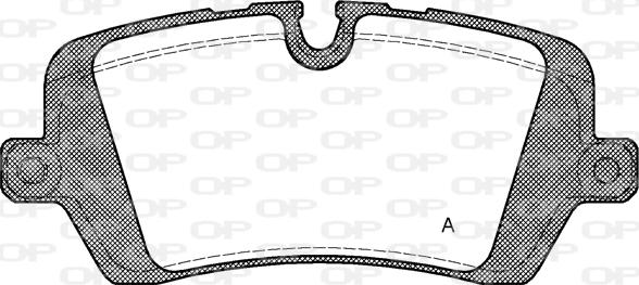 Open Parts BPA1541.00 - Komplet Pločica, disk-kočnica www.molydon.hr