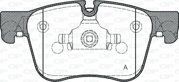 Open Parts BPA1560.10 - Komplet Pločica, disk-kočnica www.molydon.hr