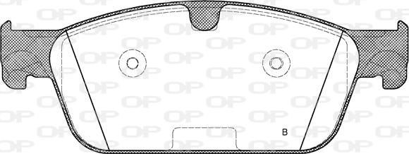 Open Parts BPA1511.00 - Komplet Pločica, disk-kočnica www.molydon.hr