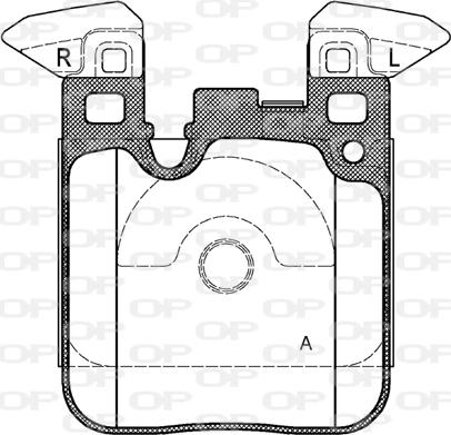 Open Parts BPA1539.00 - Komplet Pločica, disk-kočnica www.molydon.hr