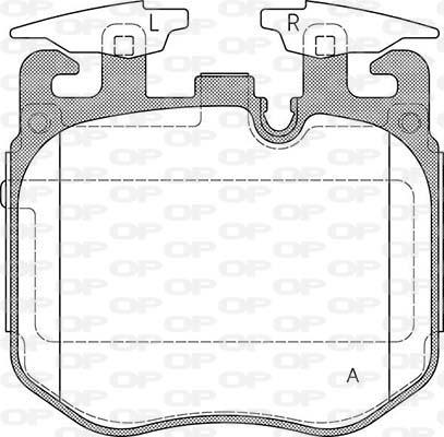 Open Parts BPA1690.00 - Komplet Pločica, disk-kočnica www.molydon.hr