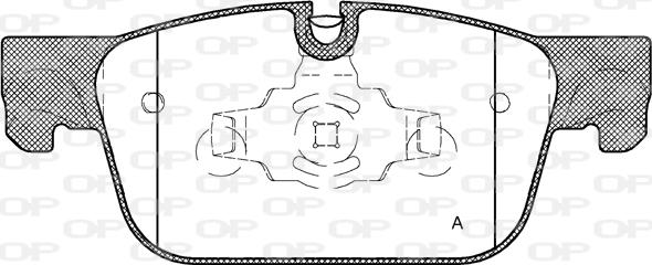 Open Parts BPA1692.10 - Komplet Pločica, disk-kočnica www.molydon.hr