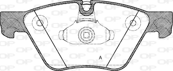 Open Parts BPA1052.30 - Komplet Pločica, disk-kočnica www.molydon.hr