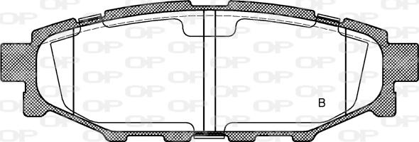 Open Parts BPA1136.12 - Komplet Pločica, disk-kočnica www.molydon.hr