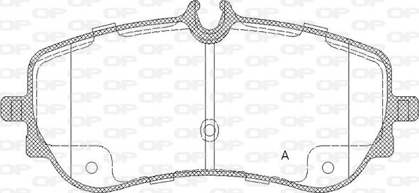 Open Parts BPA1848.00 - Komplet Pločica, disk-kočnica www.molydon.hr