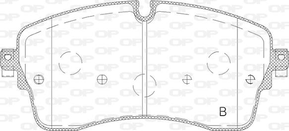 Open Parts BPA1815.00 - Komplet Pločica, disk-kočnica www.molydon.hr