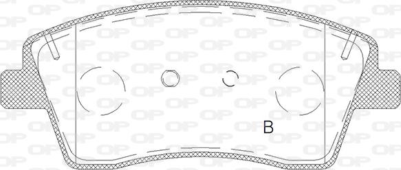 Open Parts BPA1818.00 - Komplet Pločica, disk-kočnica www.molydon.hr