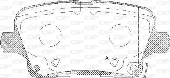 Open Parts BPA1821.02 - Komplet Pločica, disk-kočnica www.molydon.hr