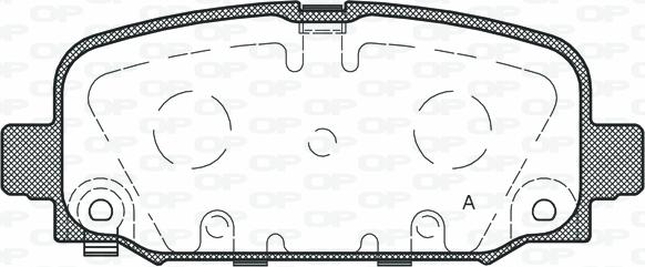 Open Parts BPA1796.02 - Komplet Pločica, disk-kočnica www.molydon.hr