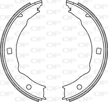 Open Parts BSA2199.00 - Komplet kočnica, bubanj kočnice www.molydon.hr