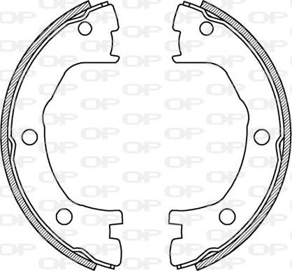 Open Parts BSA2194.00 - Komplet kočnica, bubanj kočnice www.molydon.hr