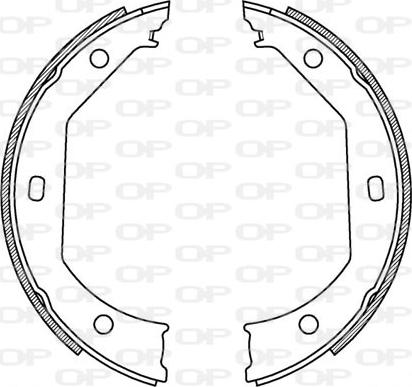 Open Parts BSA2198.00 - Komplet kočnica, bubanj kočnice www.molydon.hr