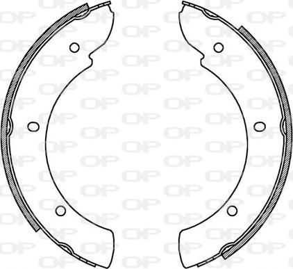 Open Parts BSA2193.00 - Komplet kočnica, bubanj kočnice www.molydon.hr