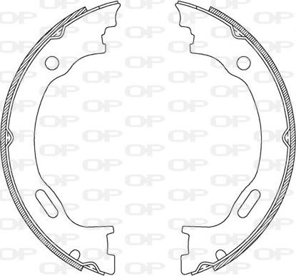 Open Parts BSA2189.00 - Komplet kočnica, bubanj kočnice www.molydon.hr