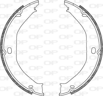 Open Parts BSA2183.00 - Komplet kočnica, bubanj kočnice www.molydon.hr