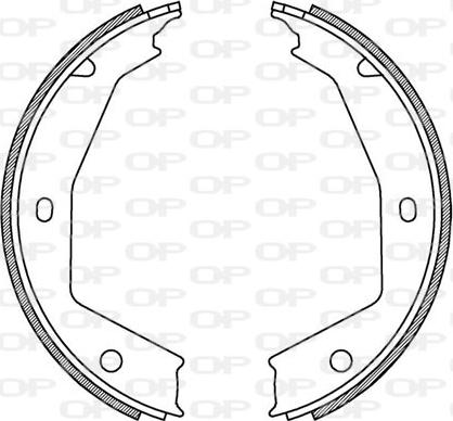 Open Parts BSA2187.00 - Komplet kočnica, bubanj kočnice www.molydon.hr