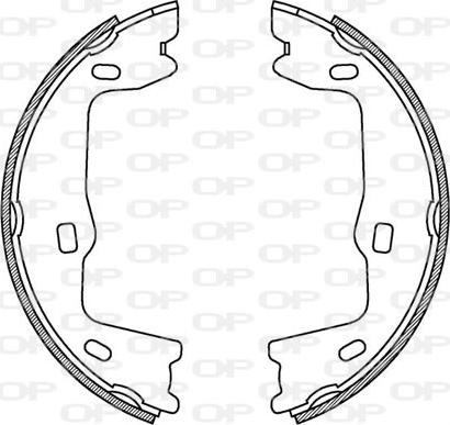 Open Parts BSA2176.00 - Komplet kočnica, bubanj kočnice www.molydon.hr