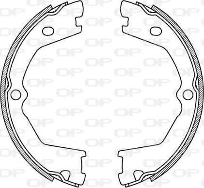 Open Parts BSA2209.00 - Komplet kočnica, bubanj kočnice www.molydon.hr