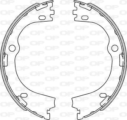 Open Parts BSA2270.00 - Komplet kočnica, bubanj kočnice www.molydon.hr