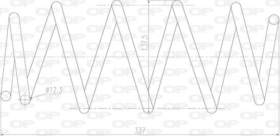 Open Parts CSR9017.00 - Opruga trapa www.molydon.hr