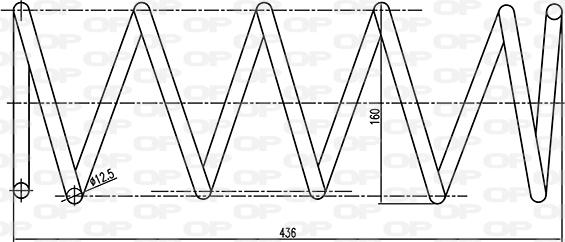 Open Parts CSR9076.00 - Opruga trapa www.molydon.hr