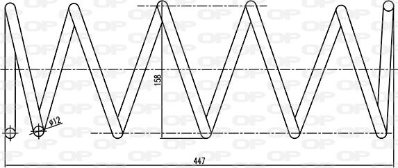 Open Parts CSR9195.00 - Opruga trapa www.molydon.hr