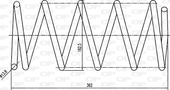 Open Parts CSR9192.00 - Opruga trapa www.molydon.hr