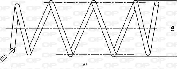 Open Parts CSR9154.00 - Opruga trapa www.molydon.hr