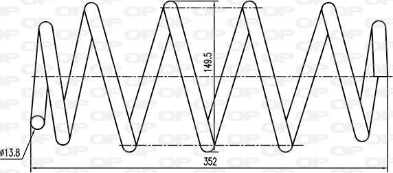 Open Parts CSR9161.00 - Opruga trapa www.molydon.hr