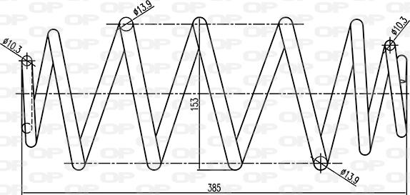 Open Parts CSR9348.00 - Opruga trapa www.molydon.hr