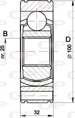 Open Parts CVJ5419.20 - Kardan, Pogonska osovina www.molydon.hr