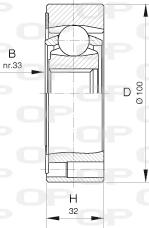 Open Parts CVJ5411.20 - Kardan, Pogonska osovina www.molydon.hr