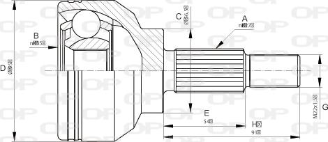 Open Parts CVJ5663.10 - Kardan, Pogonska osovina www.molydon.hr