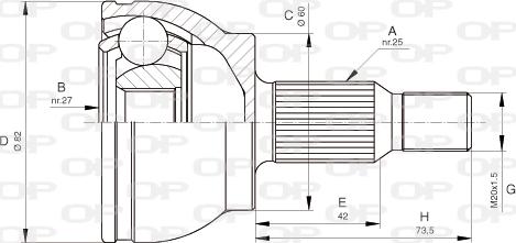 Open Parts CVJ5678.10 - Kardan, Pogonska osovina www.molydon.hr