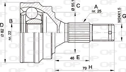 Open Parts CVJ5013.10 - Kardan, Pogonska osovina www.molydon.hr