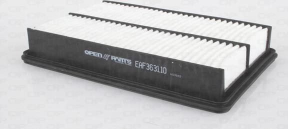 Open Parts EAF3631.10 - Filter za zrak www.molydon.hr