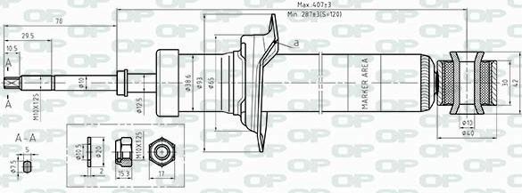 Open Parts SAB8495.32 - Amortizer www.molydon.hr