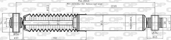 Open Parts SAB8596.32 - Amortizer www.molydon.hr