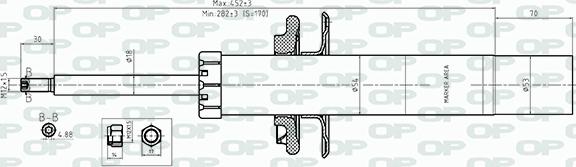 Open Parts SAB8562.31 - Amortizer www.molydon.hr