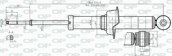 Open Parts SAB8526.32 - Amortizer www.molydon.hr