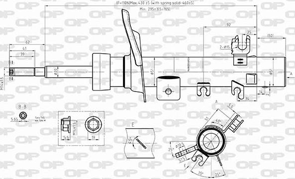 Open Parts SAB8571.31 - Amortizer www.molydon.hr