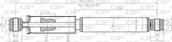 Open Parts SAB8088.32 - Amortizer www.molydon.hr