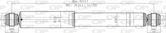 Open Parts SAB8159.32 - Amortizer www.molydon.hr