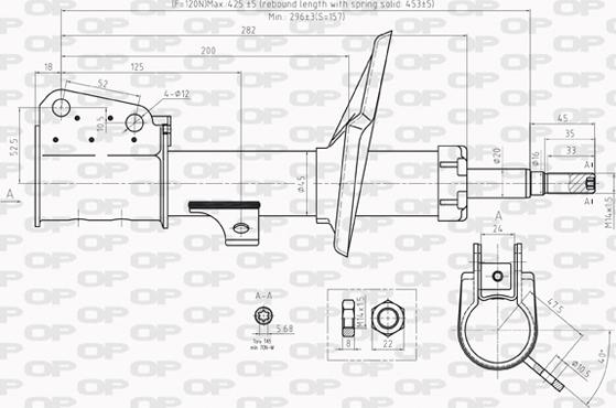 Open Parts SAB8211.31 - Amortizer www.molydon.hr