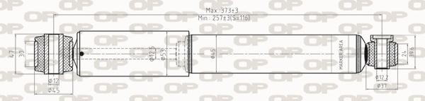 Open Parts SAB8281.32 - Amortizer www.molydon.hr