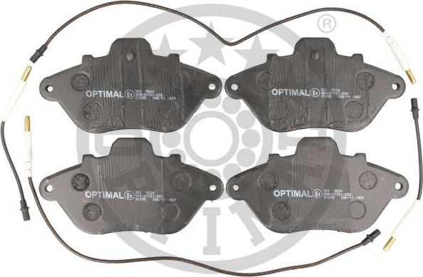 Optimal 9624 - Komplet Pločica, disk-kočnica www.molydon.hr