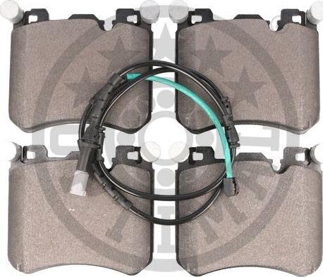 Optimal BP-12692 - Komplet Pločica, disk-kočnica www.molydon.hr