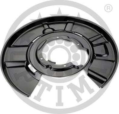 Optimal BSP-5030L - ANKER PLOČA | Lim za zaštitu od prskanja, kočioni disk www.molydon.hr