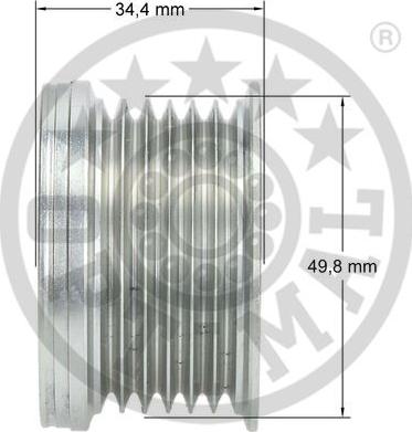 Optimal F5-1099 - Remenica, alternator www.molydon.hr